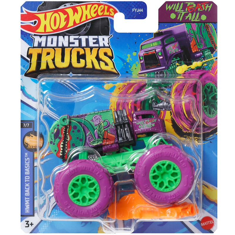 Mattel Hot Wheels 1/64 Monster - Hot Wheels Car Monster Trucks ulasan dan harga